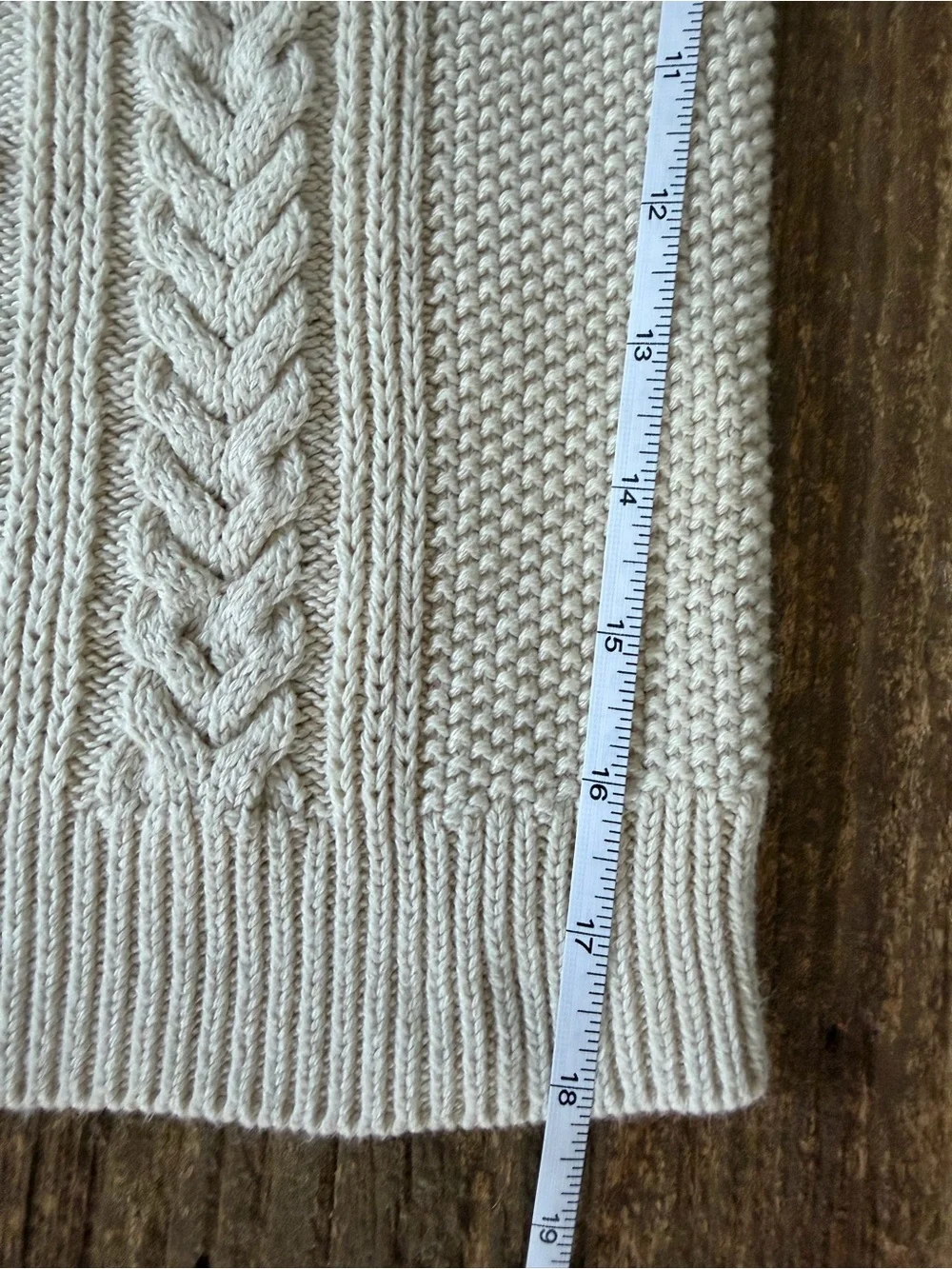 J.Crew Cable Crewneck Sweater Size XS